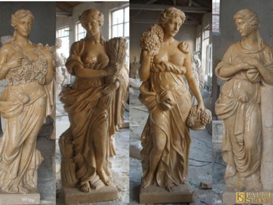 marble sculptures