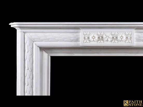 Statuary Marble Fireplace
