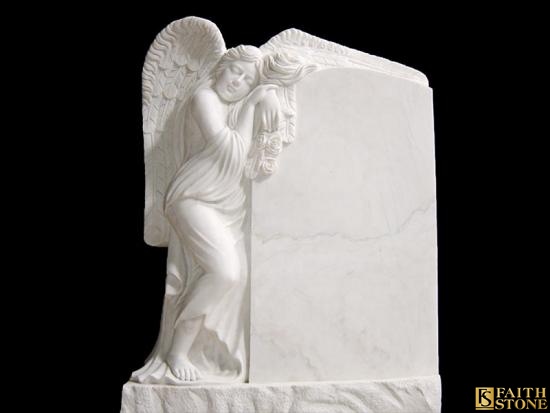 Angel Wings Monument Tombstone