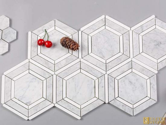 honeycomb shape tile