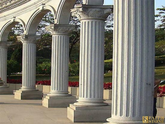 marble columns