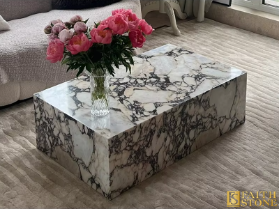 Calacatta Viola Marble Coffee Table